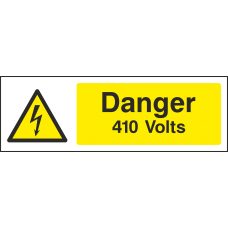 Danger 410 Volts - Landscape